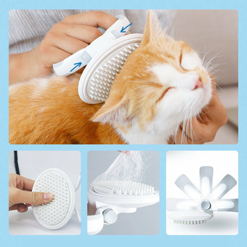 Cats Wool Pet Hair Deshedding Brush Set Comb Mavia