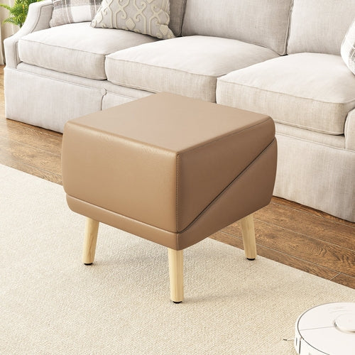 2-in-1 Foldable Dog Stairs & Ottoman – Non-Slip Wooden Pet Steps for Mavia