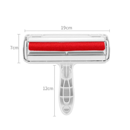 2-Way Remove Pet Hair Roller Dog Cat Hair Remover Brush Carpet Mavia
