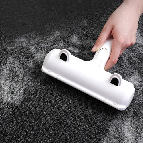 2-Way Remove Pet Hair Roller Dog Cat Hair Remover Brush Carpet Mavia