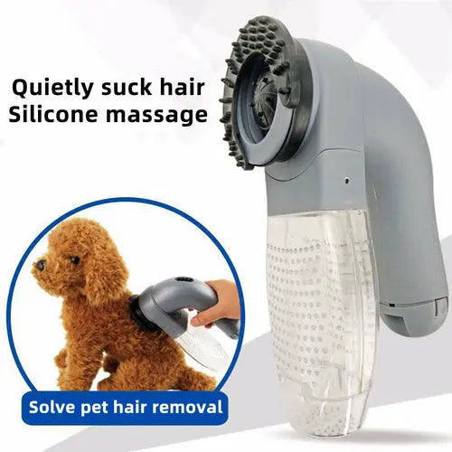 Electric Pet Hair Portable Pet Massage Cleaning Brush Mavia