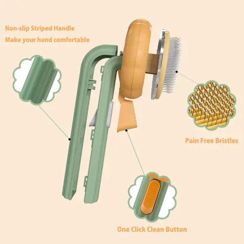 Cats Dog Grooming combs Clean Brush Cat Hair Brush mistar Wave