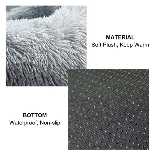Super Soft Long Plush Comfy Calming Pet Bed Mavia