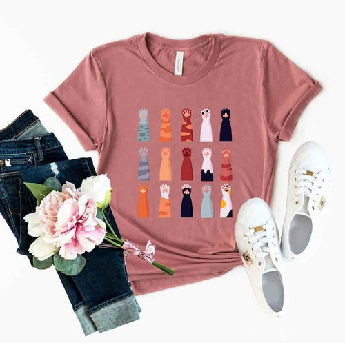 DT0321 Cat Paws Shirt