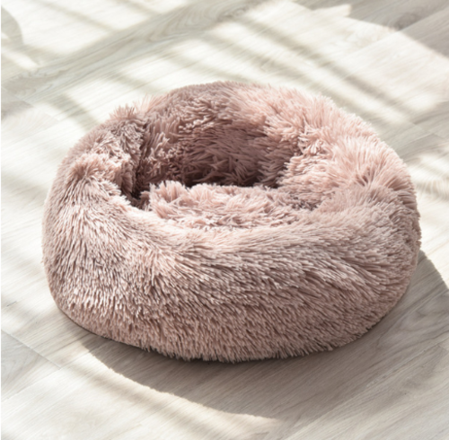 Super Soft Long Plush Comfy Calming Pet Bed Mavia