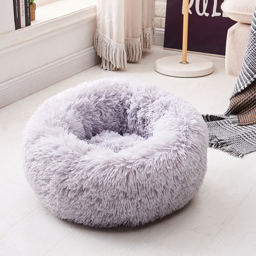 Super Soft Long Plush Comfy Calming Pet Bed Mavia