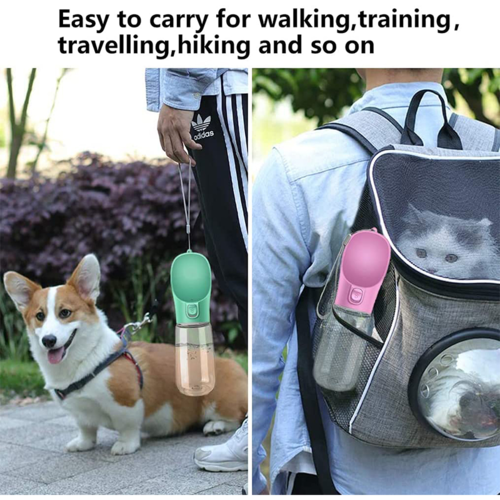 Outdoor Pet Dog Feeder Bowls Cats Dogs Travel Water Dispenser Feeder Mavia