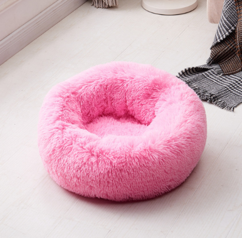 Super Soft Long Plush Comfy Calming Pet Bed Mavia