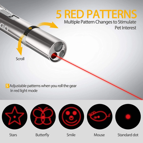 Pet Training Exercise Tool Cat Toys LED Pointer Mavia