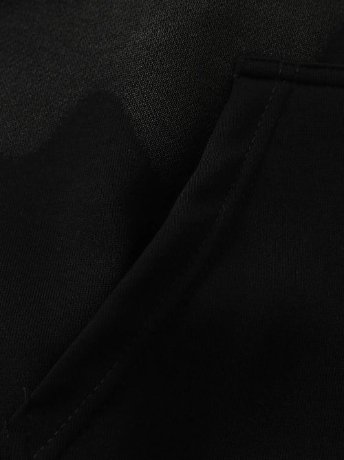 Men's Graphic Long Sleeve Drawstring Hoodie